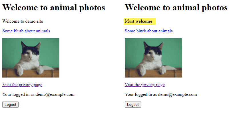 Before and after image for this change.