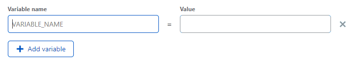 An image showing how to add environment variables in Cloudflare Pages.