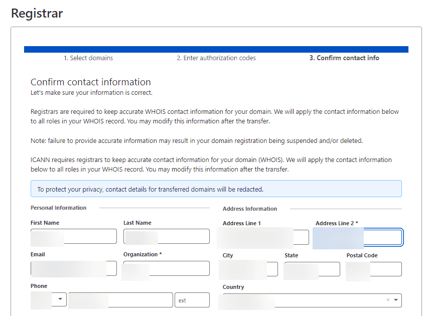 Image of the final confirmation screen in Cloudflare