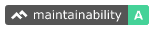 Code maintainability status badge generated by Code Climate