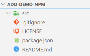 Image of source code directory.