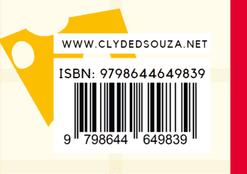 Image showing the barcode area in the book cover.