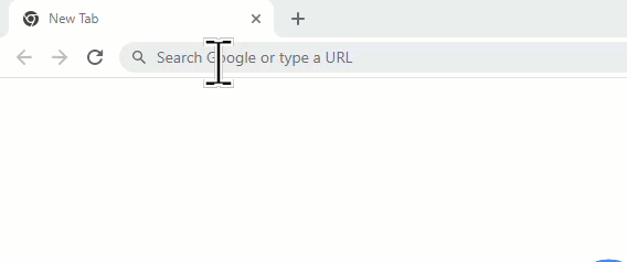 GIF showing how to use the Math shortcut