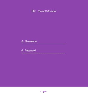 Image of the login screen when you first publish your app using OutSystems.